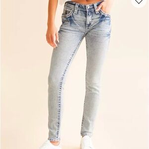 Rock Revival Women's Mid-Rise Skinny Stretch Jean size 26